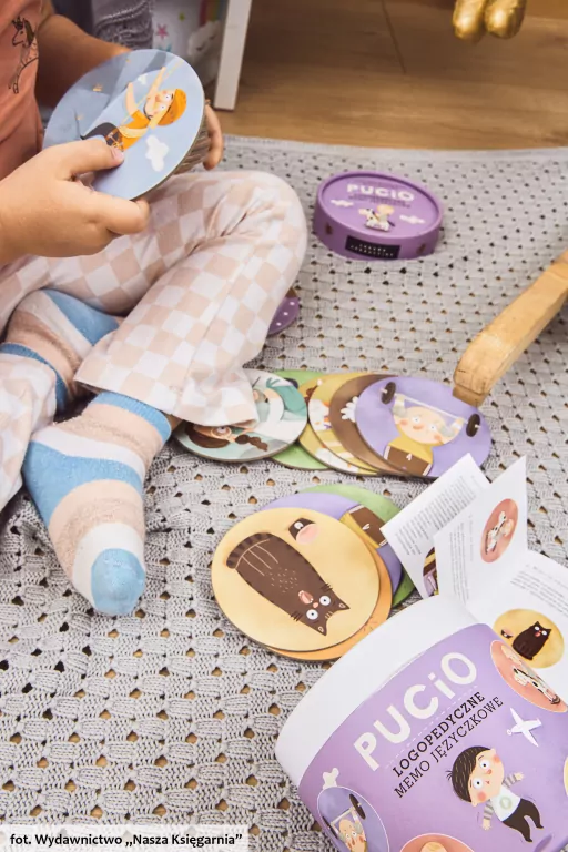 Pucio. Logopedyczne memo języczkowe. Pucio - tantis.pl