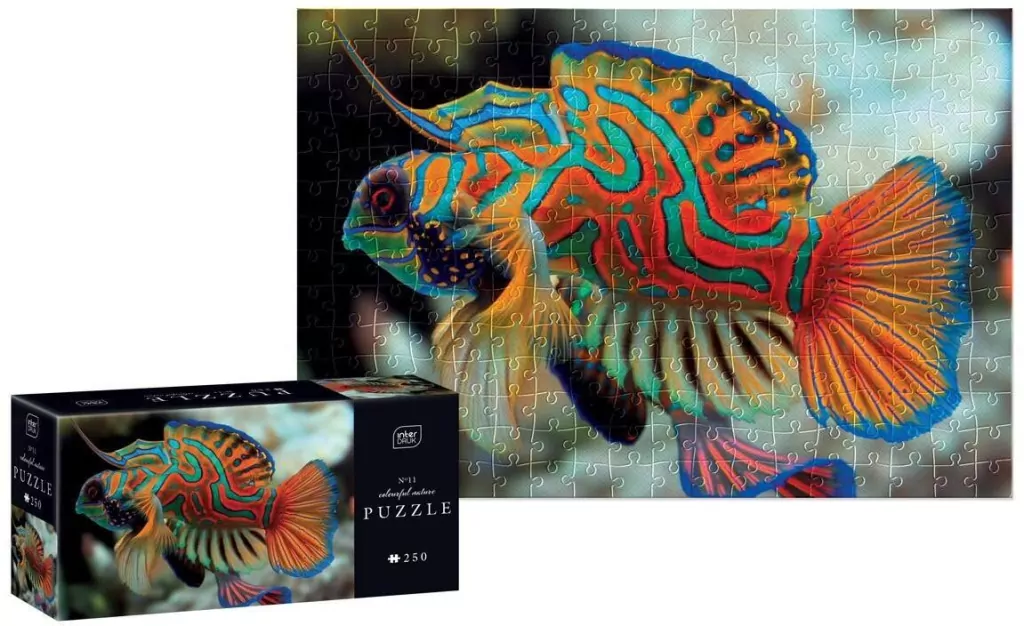Puzzle 250 Colourful Nature 11 Mandarinfish - tantis.pl
