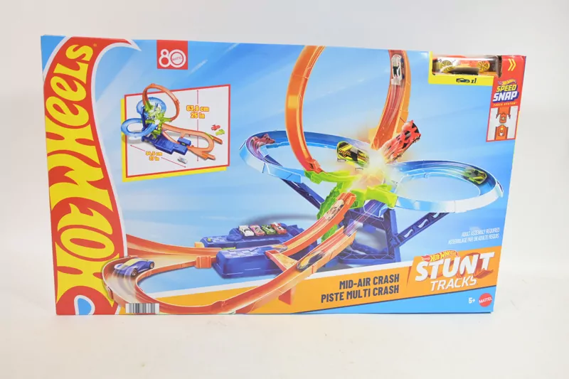 Hot Wheels Stunt Tracks Mir-Air Crash +auto 1:64 - tantis.pl