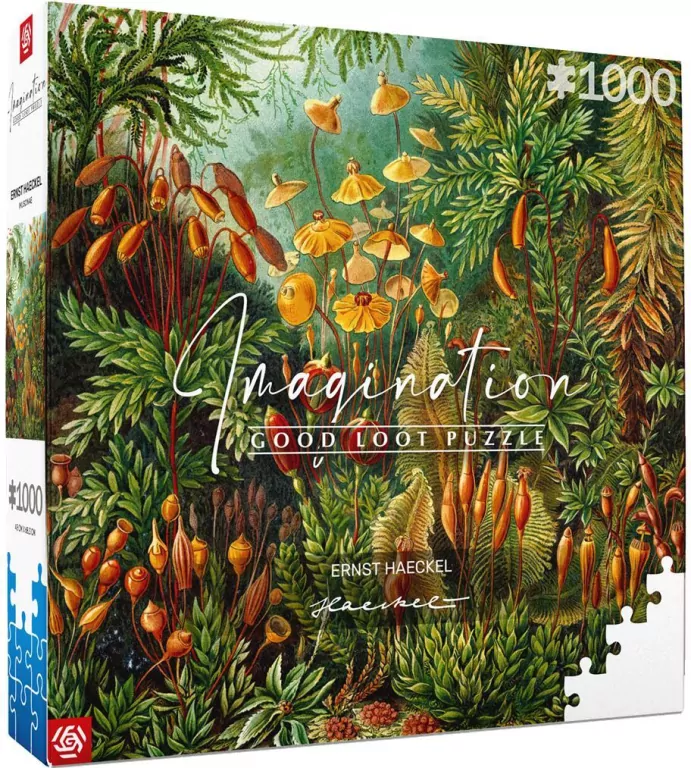 Puzzle 1000. Ernst Haeckel: Stworzenia morskie - tantis.pl