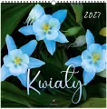 Kalendarz 2027 wieloplanszowy 33x33cm Kwiaty - tantis.pl