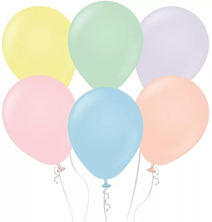 Balony Kalisan macaron mix 25szt - tantis.pl
