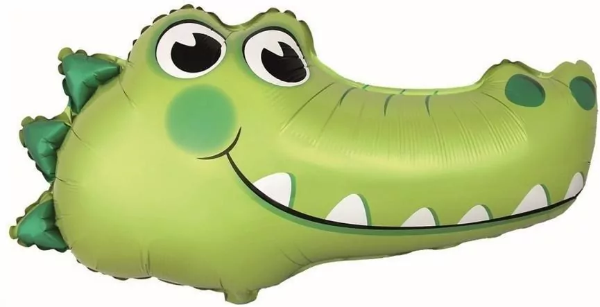 Balon foliowy. Krokodyl 61cm - tantis.pl