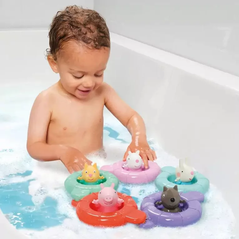 Tomy. Świnka Peppa zabawka kąpielowa - tantis.pl