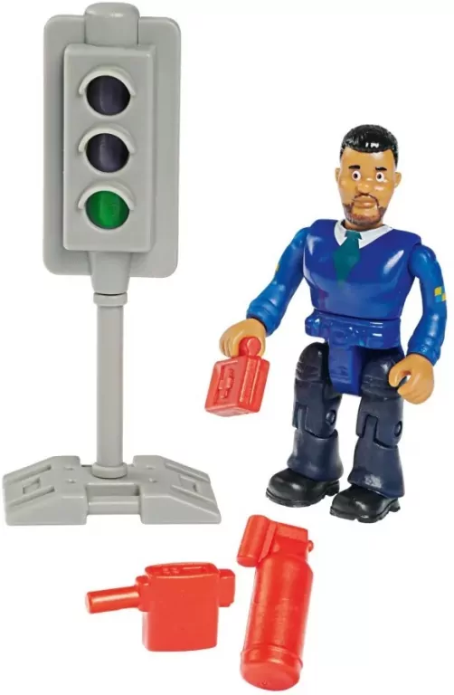 Jeep policyjny z figurką. Strażak Sam - tantis.pl