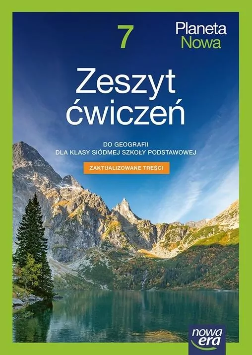 Planeta nowa. Geografia 7. Ćwiczenia. Szkoła podstawowa. Nowa edycja - tantis.pl