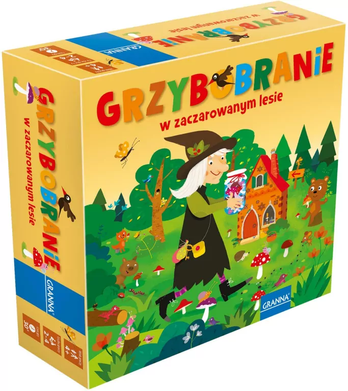 Grzybobranie. W zaczarowanym lesie - tantis.pl