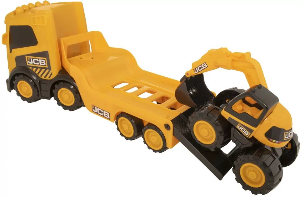 Teamsterz JCB transporter z koparką - tantis.pl