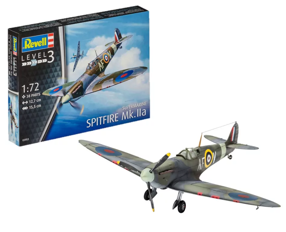 Cobi. Samolot 1:72 Supermarine Spitfire MK.IIa - tantis.pl
