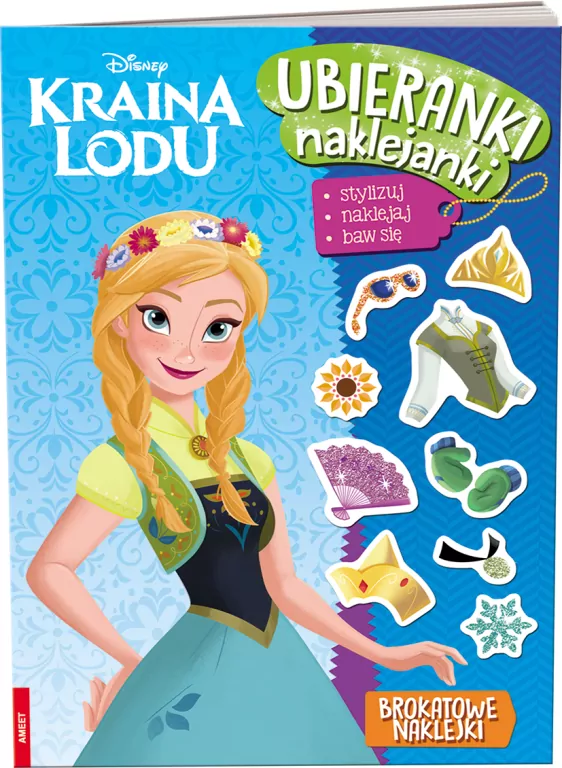 Kraina lodu. Ubieranki naklejanki - tantis.pl