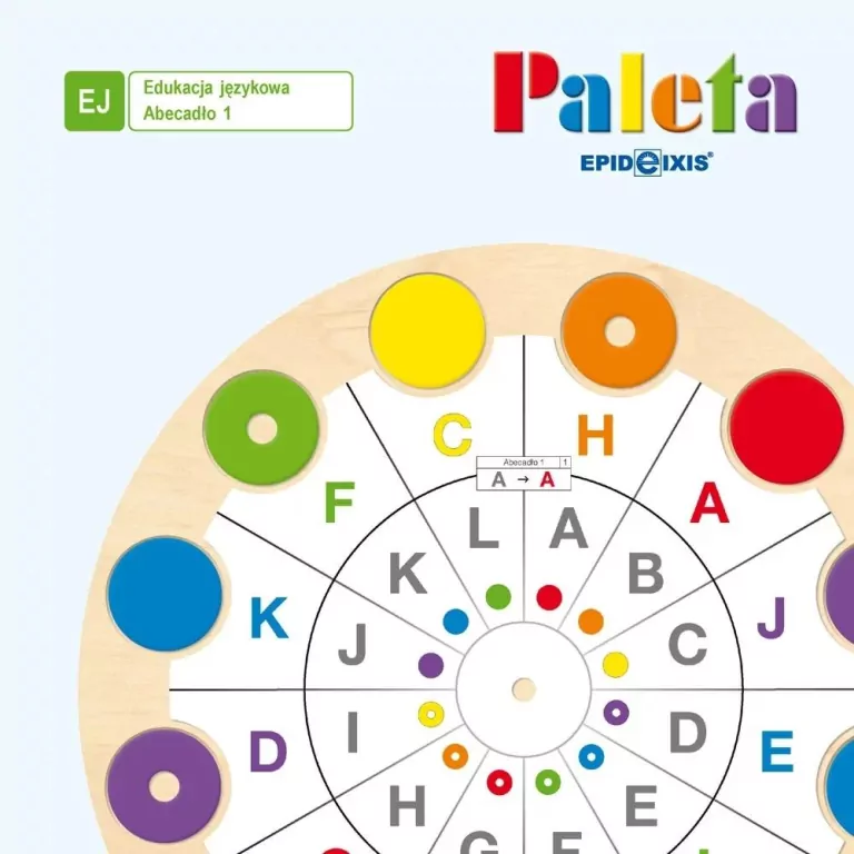 Paleta. Abecadło 1 - tantis.pl