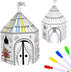 Namiot kartonowy do malowania