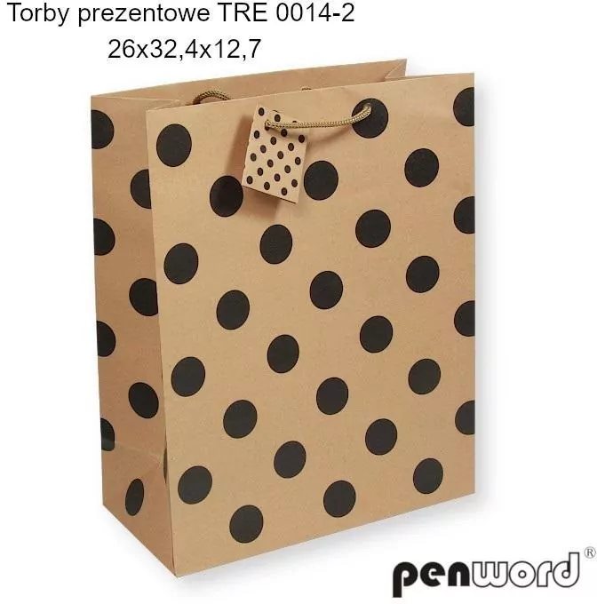 Torebka prezentowa 26x32.4x12.7cm MIX - tantis.pl