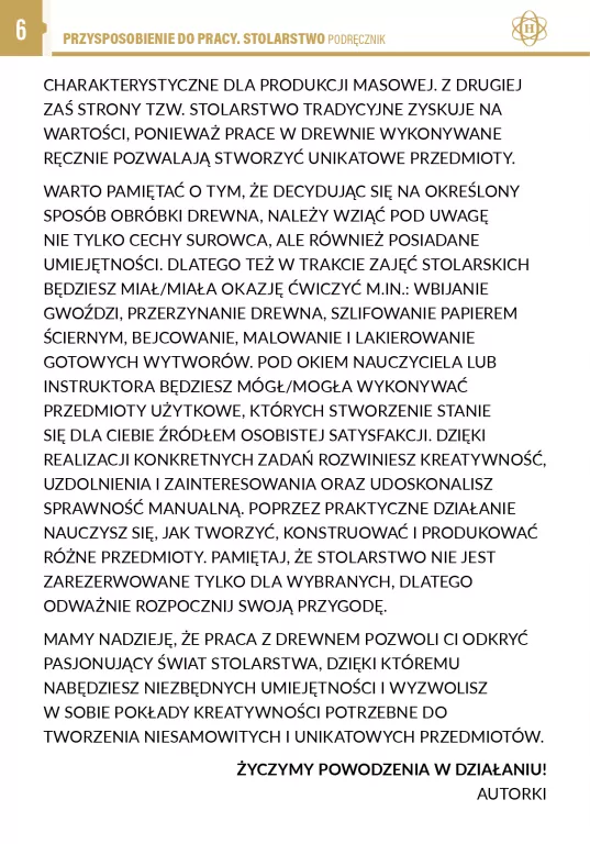 Przysposobienie do pracy. Stolarstwo podręcznik - tantis.pl
