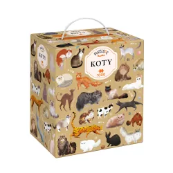 CzuCzu. Puzzlove. Koty 1000 el.