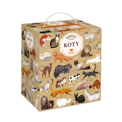 CzuCzu. Puzzlove. Koty 1000 el.