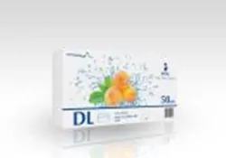 Bong. Koperta z paskiem, biała, 50 sztuk