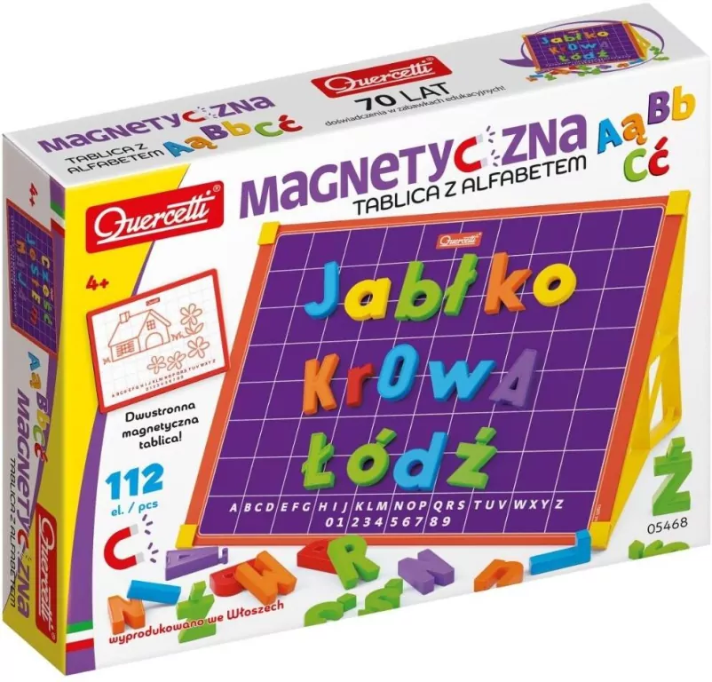 Magnetyczna tablica z alfabetem - tantis.pl