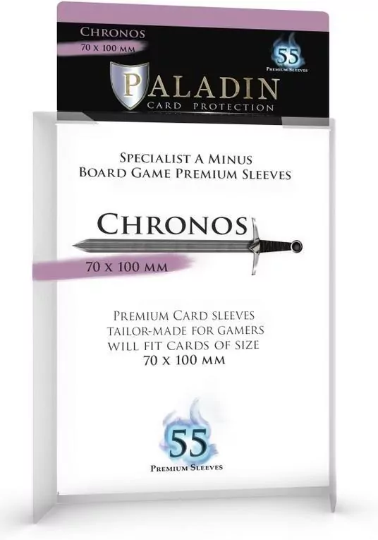 Koszulki na karty Paladin. Chronos (70x100mm) - tantis.pl