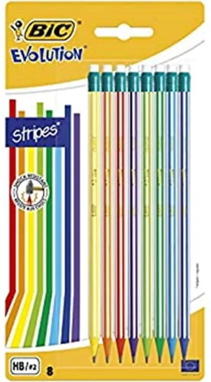Ołówek HB z gumką. Bic Evolution - tantis.pl