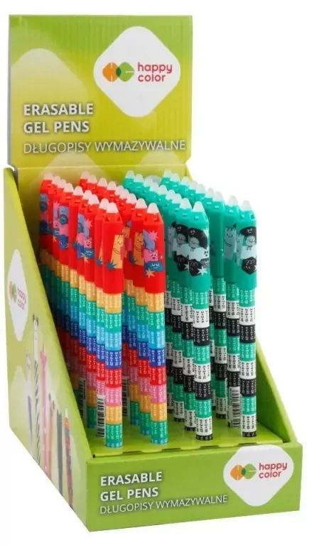 Długopis wymazywalny 0.5mm niebieski (36szt) - tantis.pl