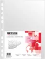 Koszulka na dokumenty Office. A4 krystaliczna 100 sztuk - tantis.pl