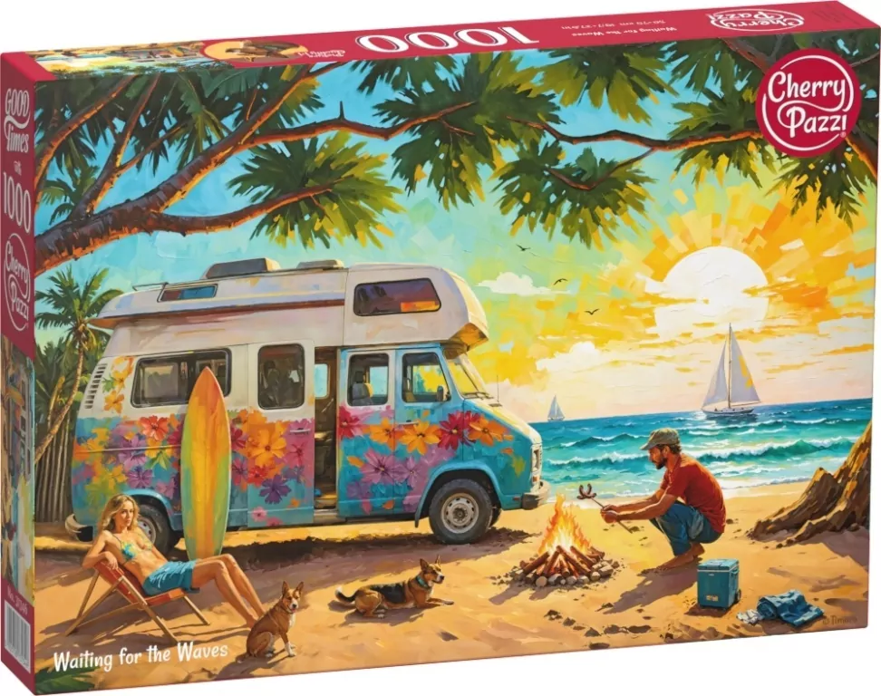 Puzzle 1000 CherryPazzi Waiting for the Waves 31346 - tantis.pl