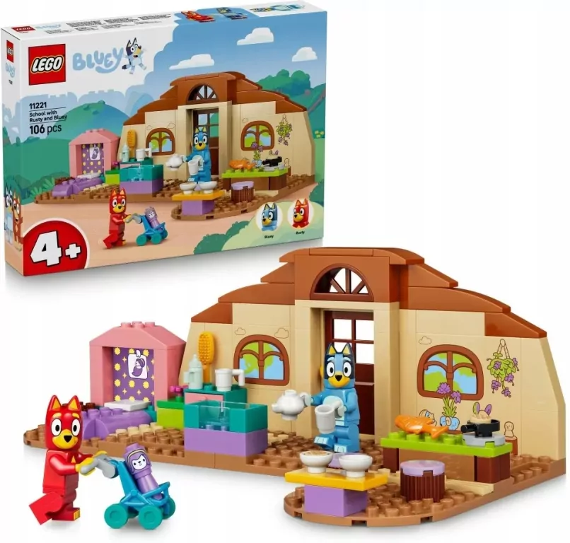 LEGO® Szkoła z Ryżykiem i Blue 11221 - tantis.pl