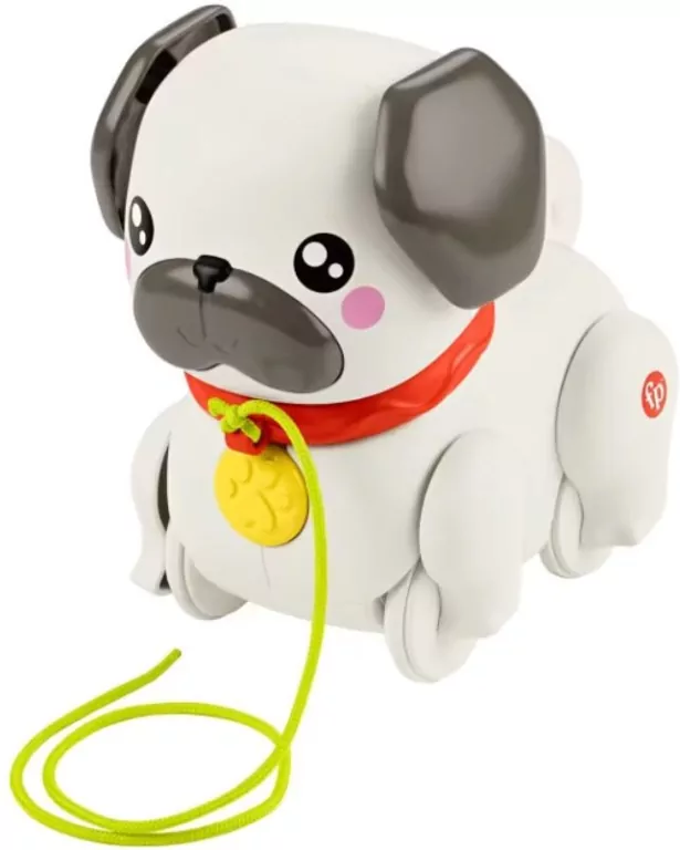 Fisher Price Pets Spacerowy Mopsik - tantis.pl