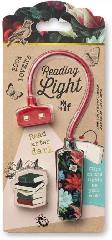 Lampka do czytania Ciemne kwiaty Book lover's - tantis.pl