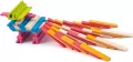 Klocki drewniane kolorowe Emma 200 sztuk 95004 Woody - tantis.pl