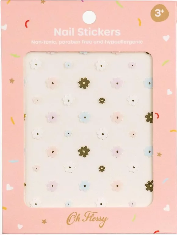 Naklejki na paznokcie dla dzieci Flowers - tantis.pl