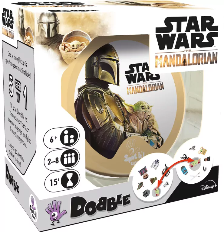 Dobble Star Wars: Mandalorian - tantis.pl