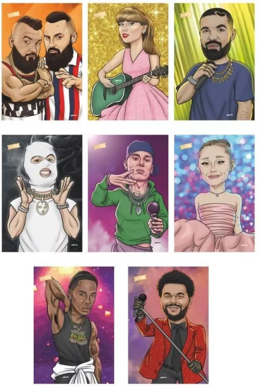 Zeszyt A5/60K kratka Pop Icons (10szt) MAR MAR - tantis.pl