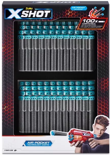 X-SHOT Excel. Zestaw strzałek, 100 sztuk - tantis.pl