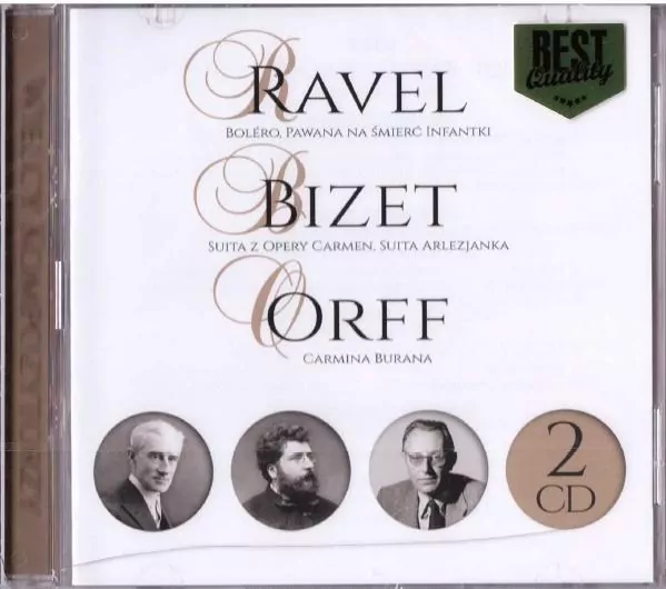 Ravel, Bizet, Orff. Wielcy kompozytorzy (2CD) - tantis.pl