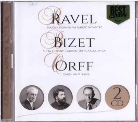 Ravel, Bizet, Orff. Wielcy kompozytorzy (2CD)