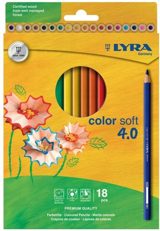 Kredki Color Soft 4.0 Hangable 18 kolorów - tantis.pl