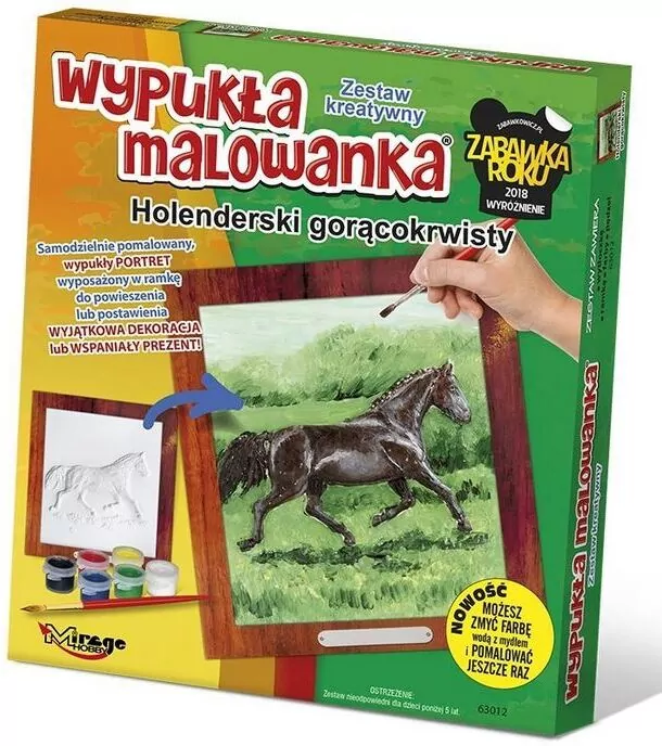 Zestaw Kreatywny do malowania. Koń Holenderski - tantis.pl