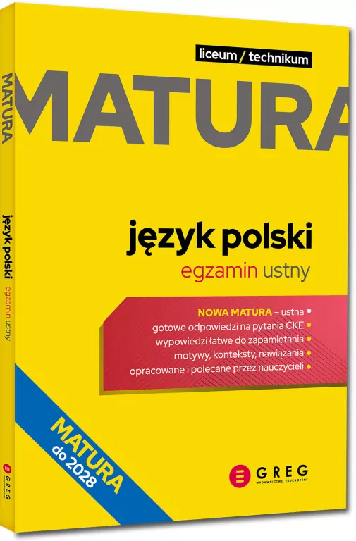 Matura 2026. Język polski - tantis.pl
