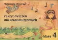 Zeszyt ćwiczeń dla szkół muzycznych, klasa 4 - tantis.pl
