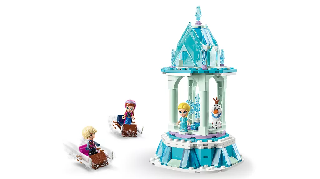 LEGO® Disney Frozen. Magiczna karuzela Anny i Elzy. 43218 - tantis.pl
