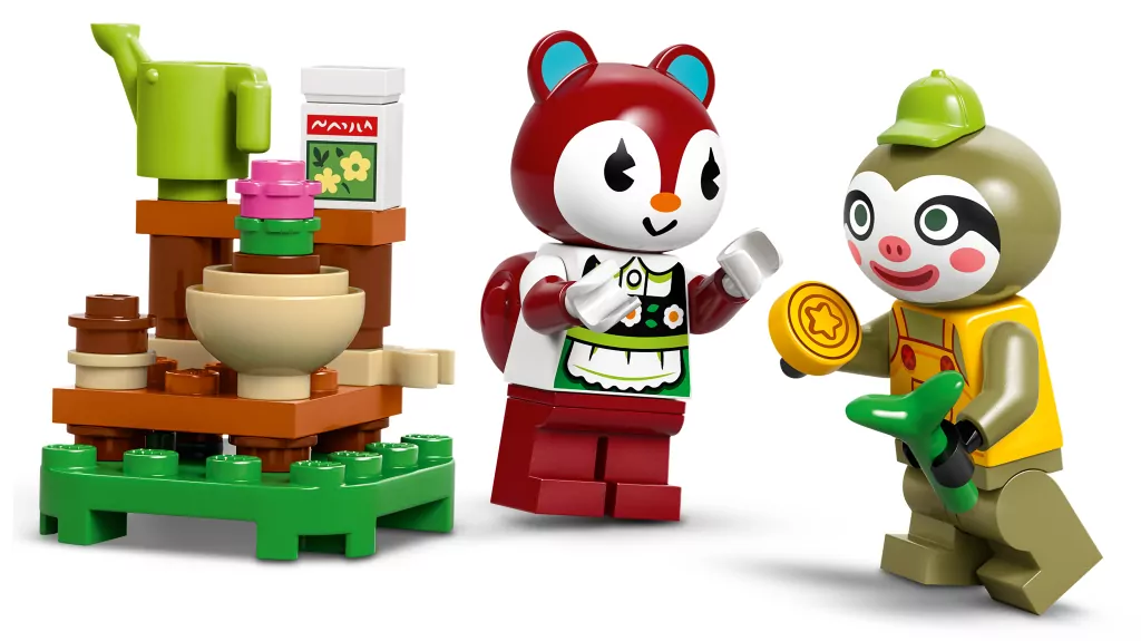 LEGO® Animal Crossing. Leif i jego karawan oraz sklep ogrodniczy 77054 - tantis.pl