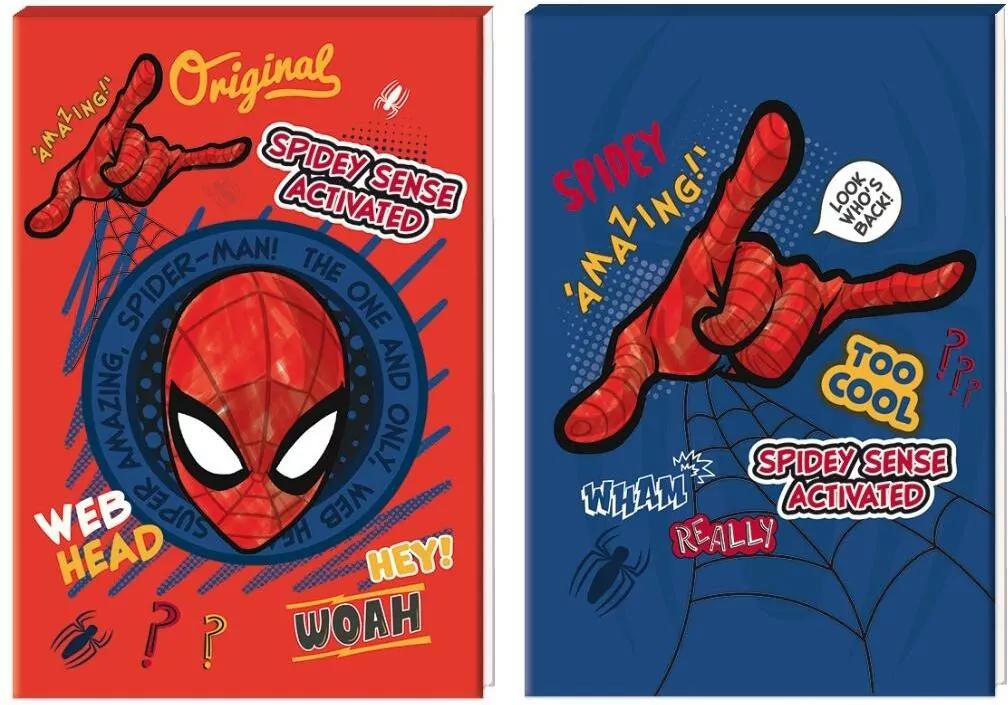 Notes A6/30K z poddrukiem Spider man (12szt) - tantis.pl