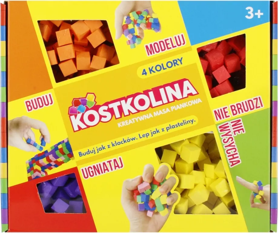 Kostkolina. 4 kolory - tantis.pl