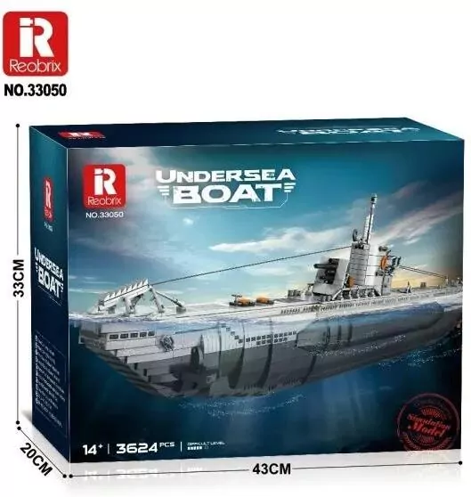 Klocki Type VII C U-Boot 3624el - tantis.pl