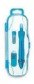 Cyrkiel szkolny PC-101 niebieski PENMATE - tantis.pl