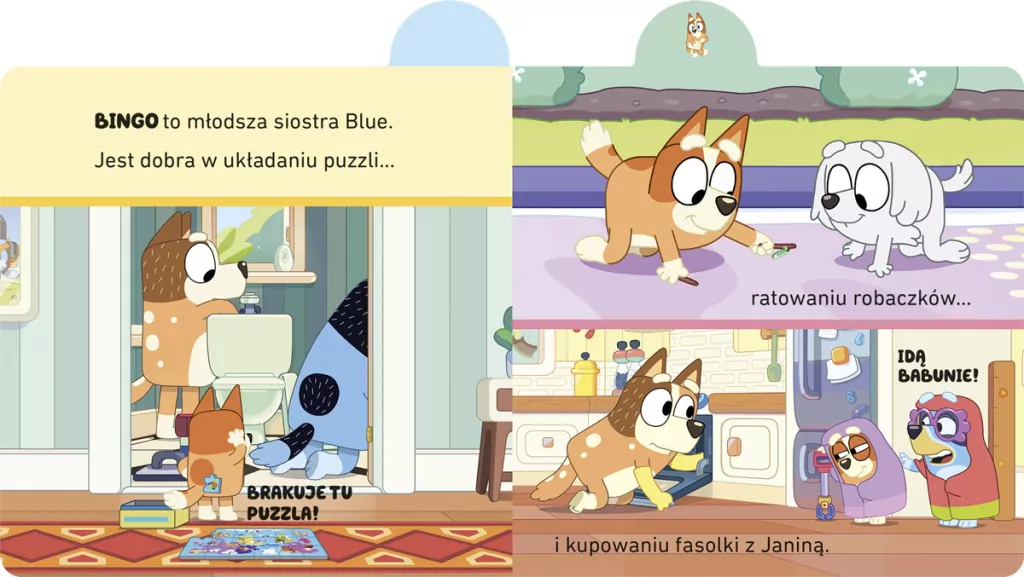 Bluey. Poznaj rodzinę Blue - tantis.pl