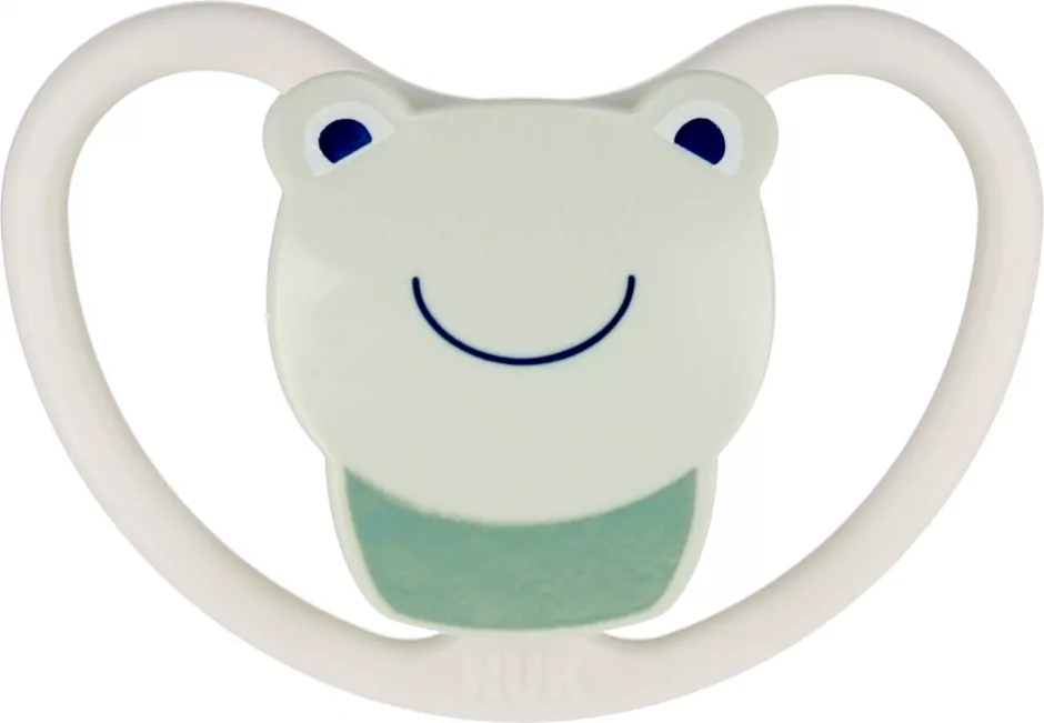 NUK. Space. Smoczek 0-6 miesięcy. Żabka - tantis.pl