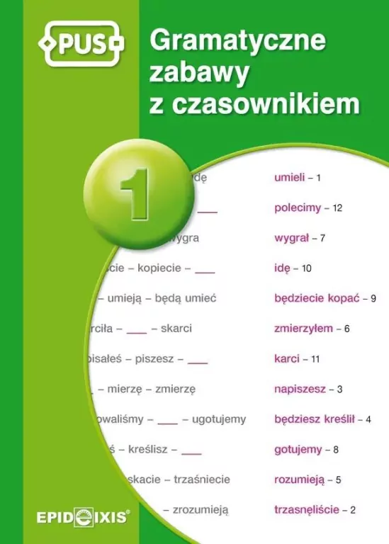 PUS Gramatyczne zabawy z czasownikiem - tantis.pl